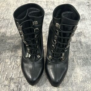 Christian Louboutin booties.